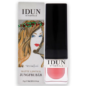Matte Lipstick - 103 Jungfrubar by Idun Minerals for Women - 0.14 oz Lipstick